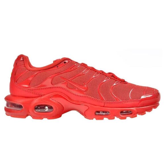NIKE Air Max Plus 'University Red' Running Shoes Size 9 - Picture 1 of 9